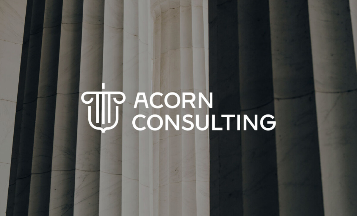 Acorn Consulting logo variation by Cubby Studio.