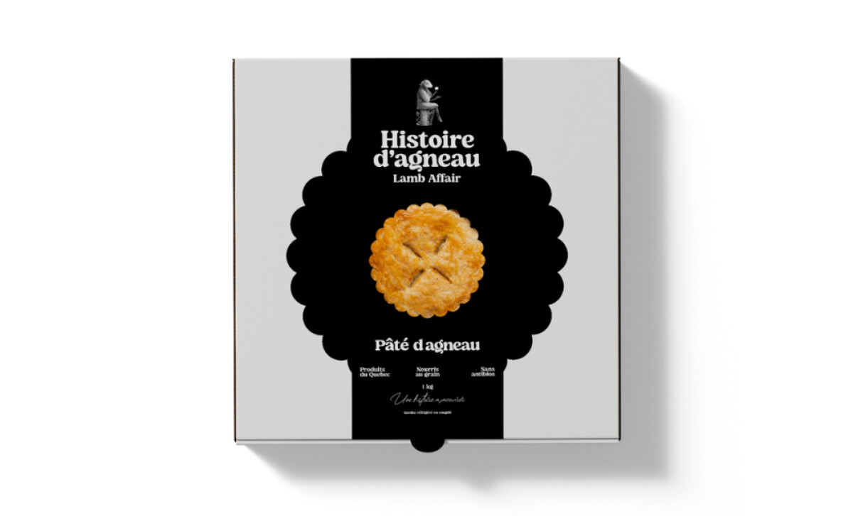 Histoire D'agneau box design by Esquad Studio.