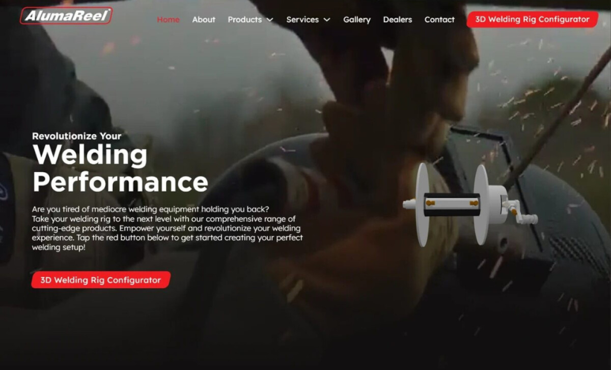 Alumareel Web Design by Profuzion Studio