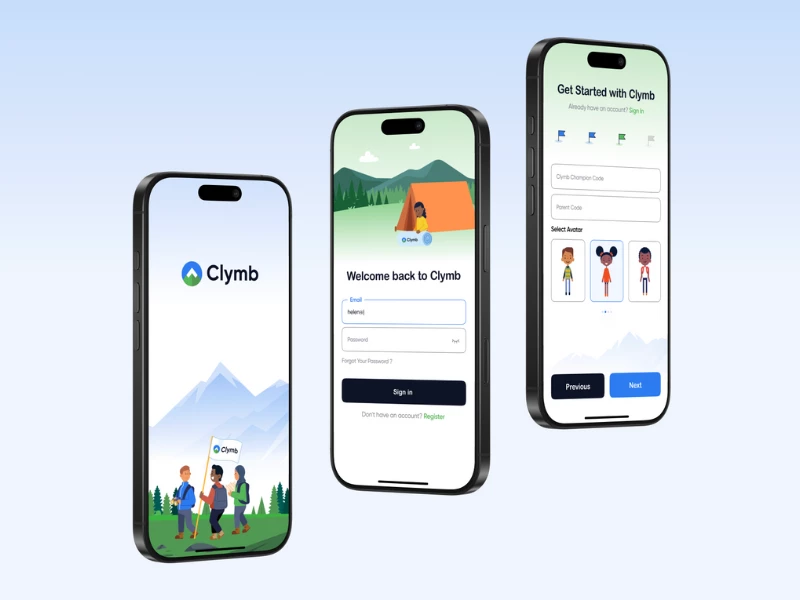 Clymb App Design