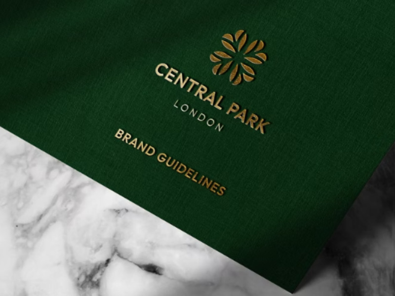 Central Park Hotel logo design by Formato.