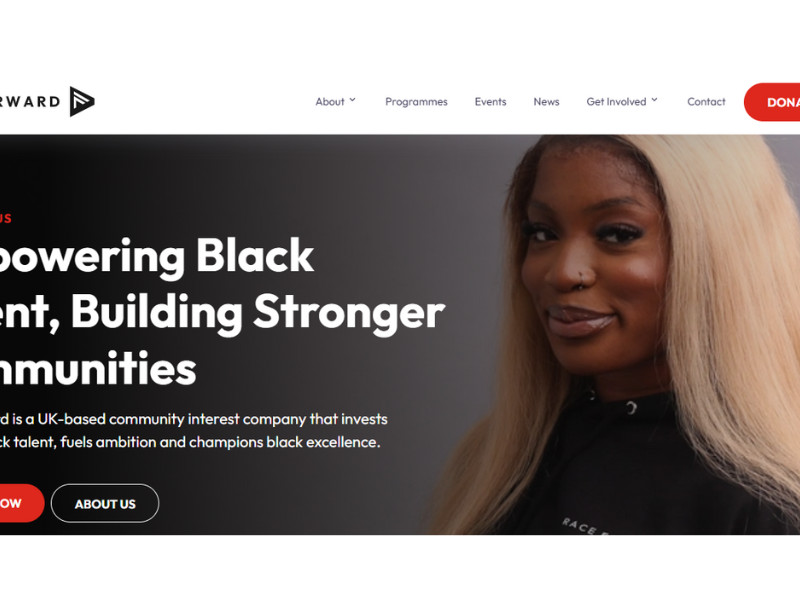 Race Forward website design by Illium Digital Media.