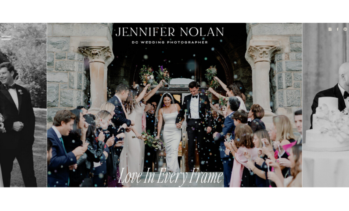 Jennifer Nolan website design by Atelier Jouan.
