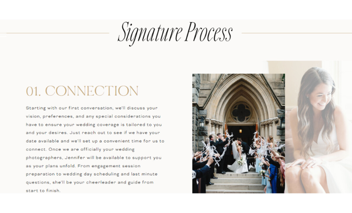 Jennifer Nolan signature process by Atelier Jouan.