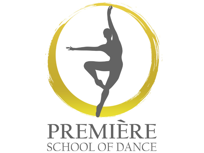 Première School of Dance logo design by Paris Nasseri.