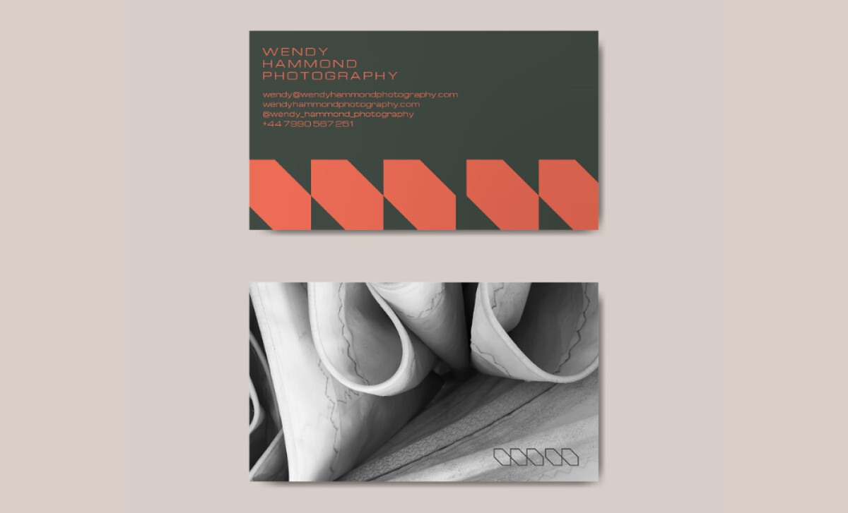 Wendy Hammond Photography featuring an abstract black-and-white photograph of sculpted forms by Jimmy Dawson.