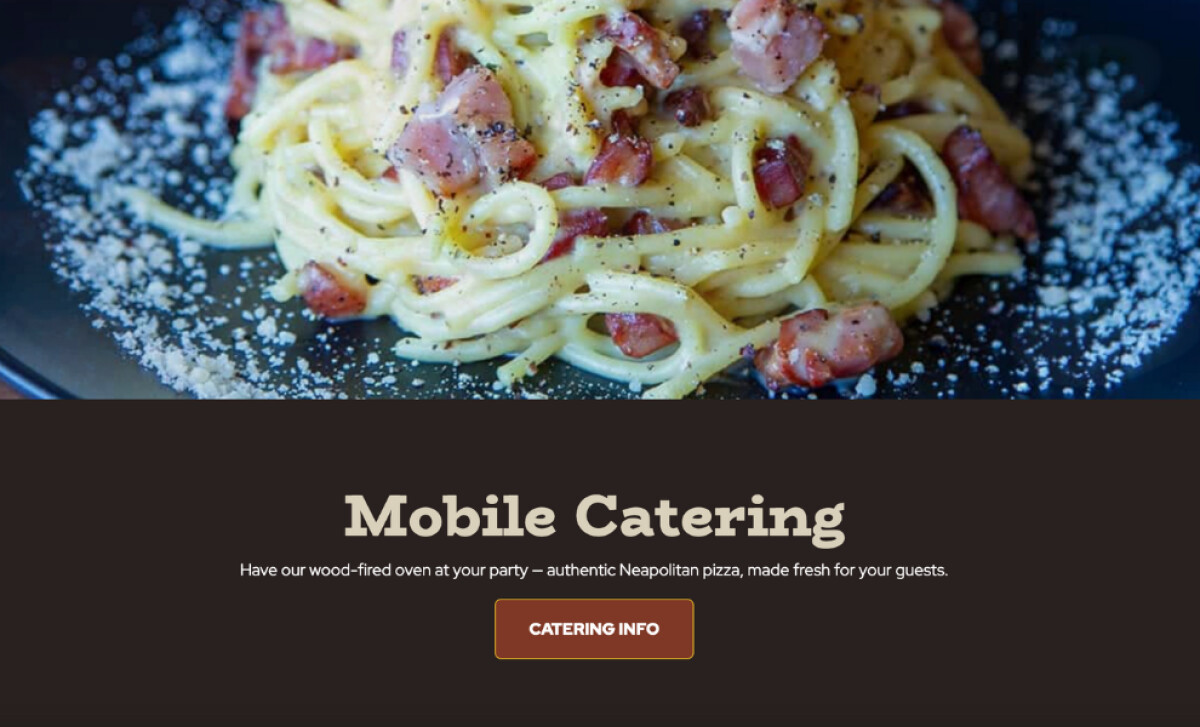LoZio Osteria Website Design Analysis