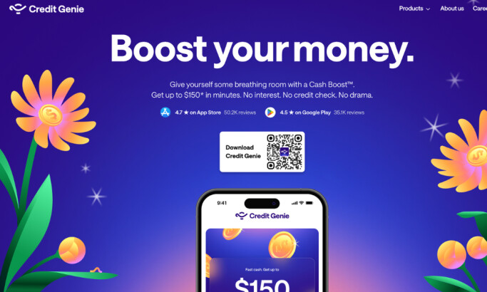 Credit Genie Web Design