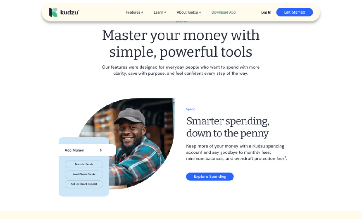 Kudzu Money Sleek Website