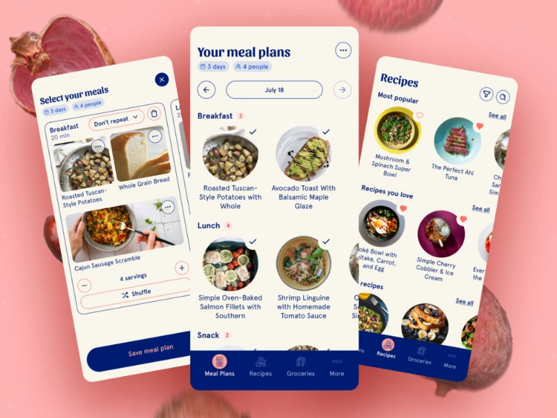 Mealvana App Design