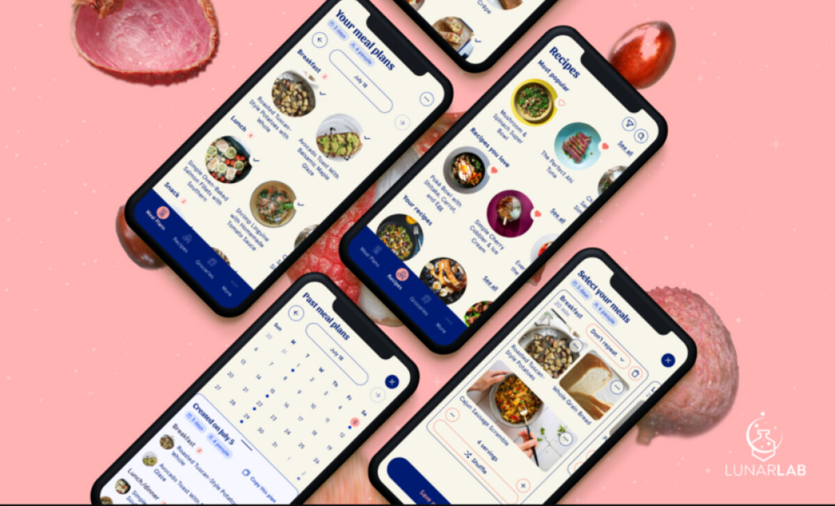 Mealvana App Design by LunarBar