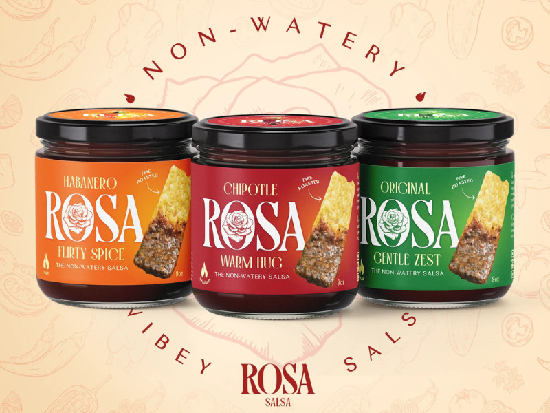 Rosa Salsa Packaging Design