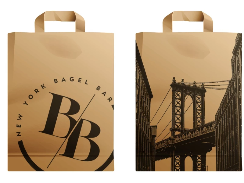 New York Bagel Bar packaging design by LeightCo.