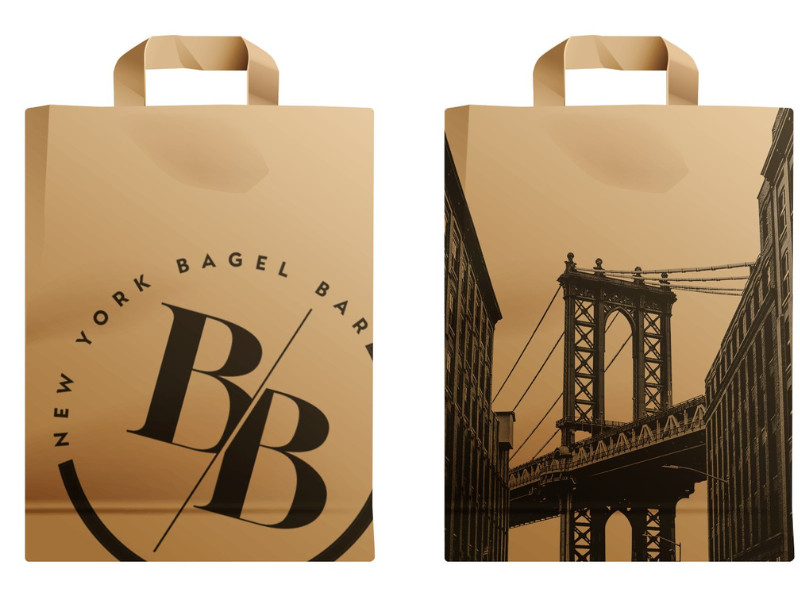 New York Bagel Bar packaging design by LeightCo.