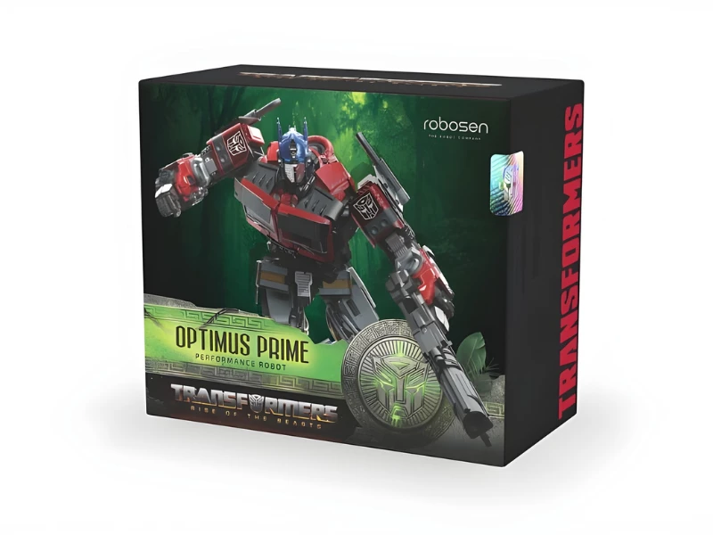 Optimus Prime Rise of the Beasts packaging design by Full Disclosure Creative