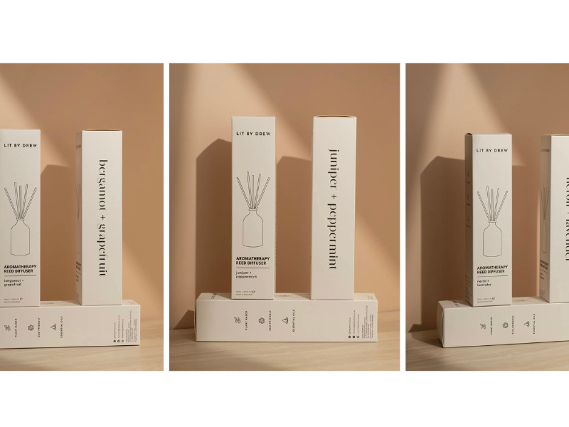 Lit By Drew packaging design by Slog Creative