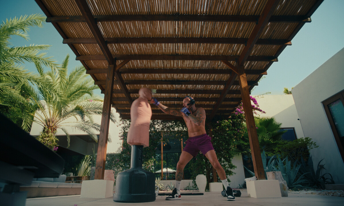 Call Center Warrior brand video Renato “Money” Moicano martial arts training