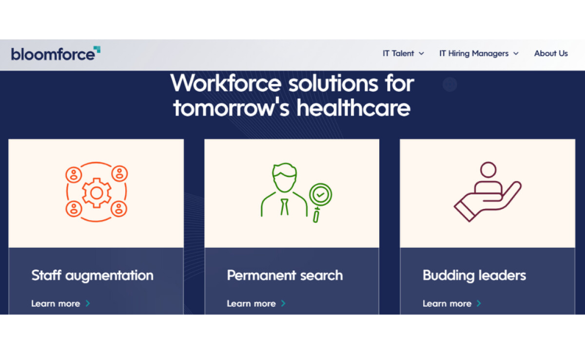 Bloomforce services page by JoyfloBec.