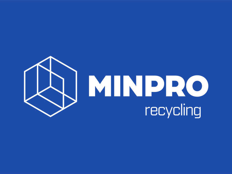 Minpro Recycling AB logo design by Nestell Design.