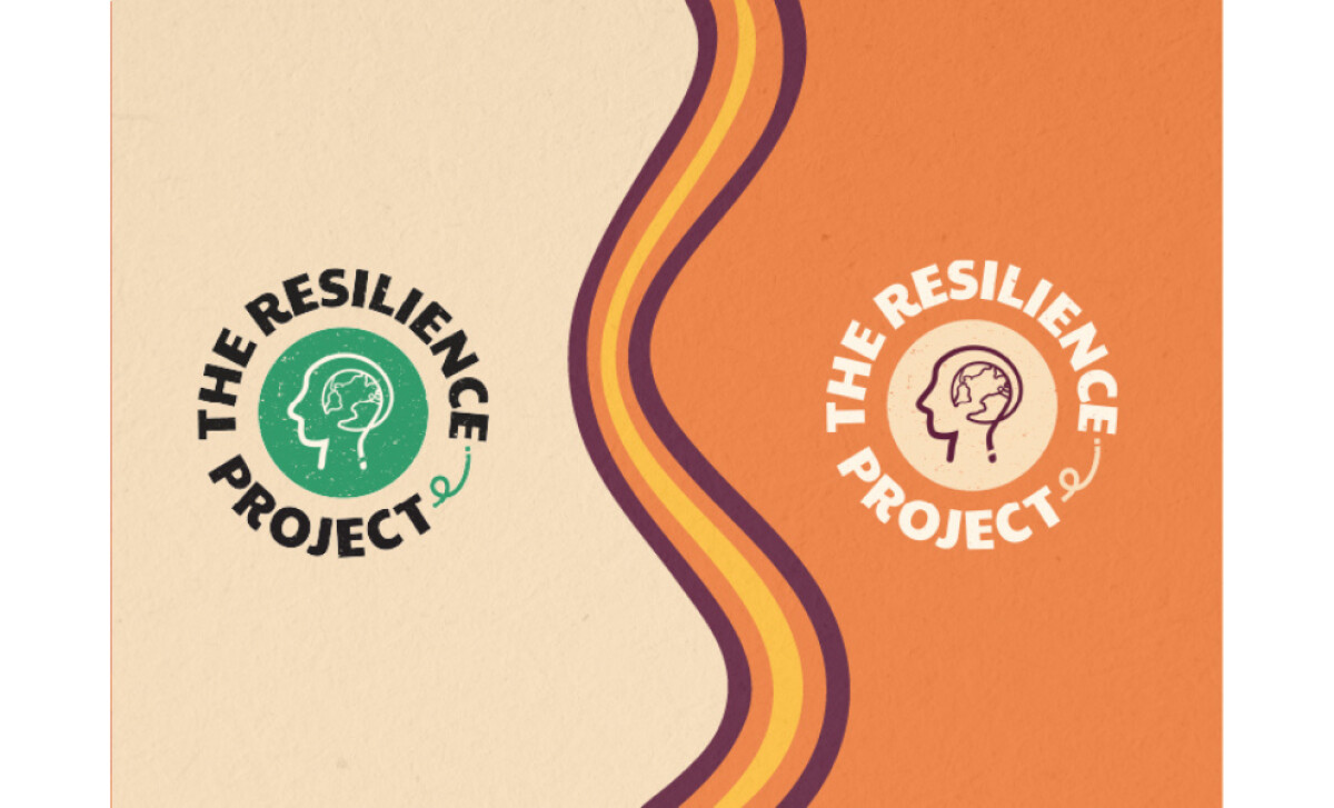 The Resilience Project vertical logo design by Metari Design