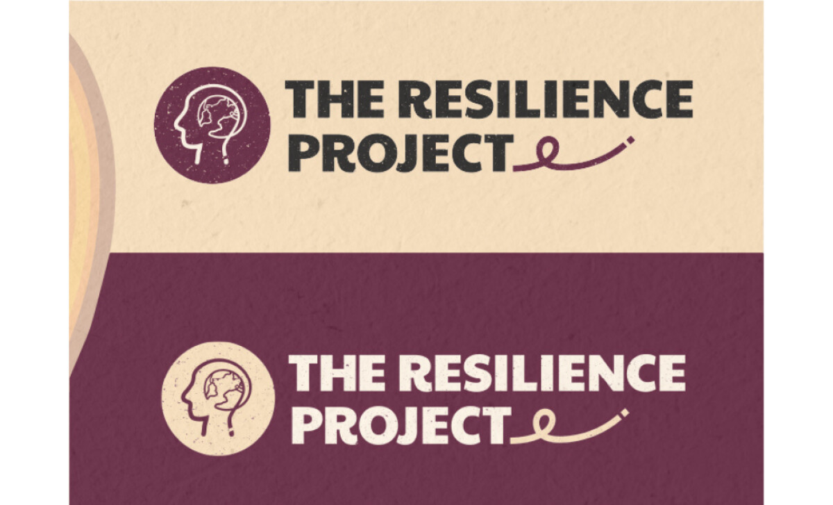 The Resilience Project horizontal logo design by Metari Design
