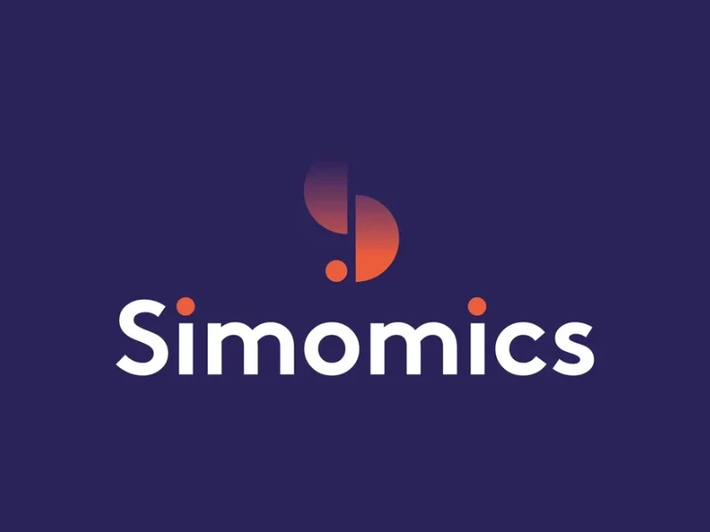 Simomics logo design by James Andrew Daniel.