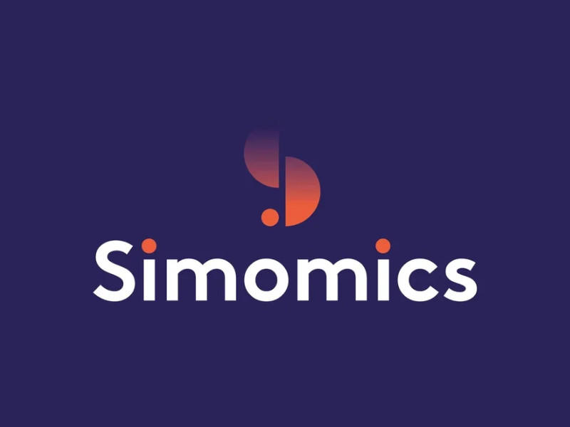 Simomics logo design by James Andrew Daniel.