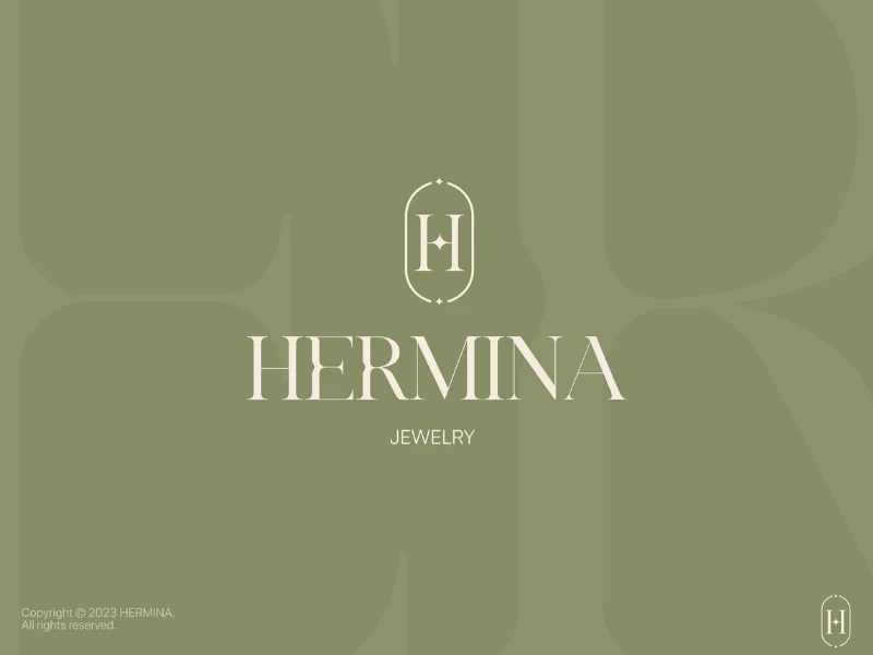 Hermina logo design by Dotline Creative Studios