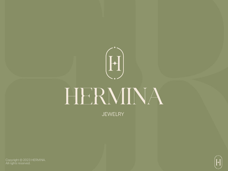 Hermina logo design by Dotline Creative Studios