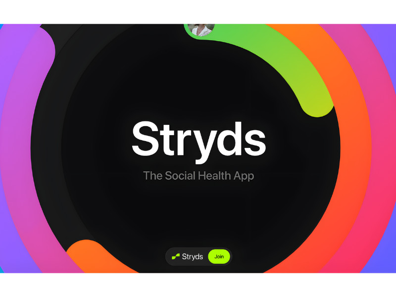 Stryds website design by Double Play Studio