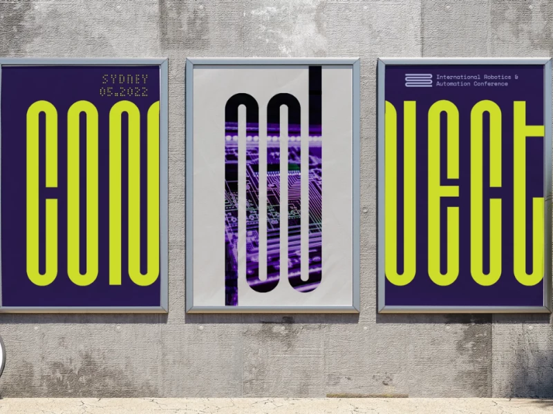 Connnect print design by Maja G Design.