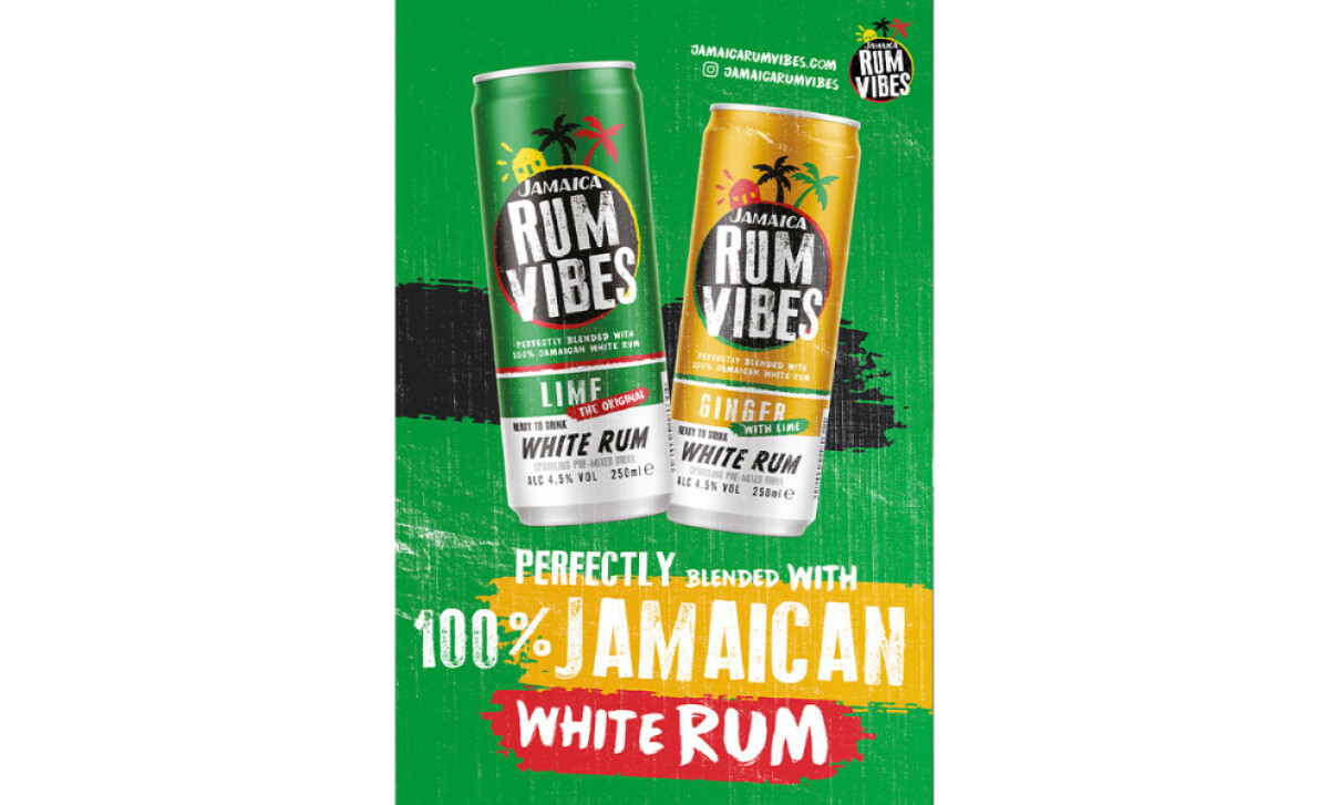 Jamaica Rum Vibes print design by Ross Nathan.