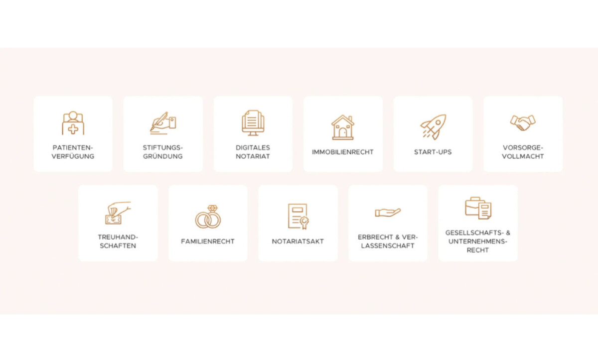 Notar Dr. Benn-Ibler website icons