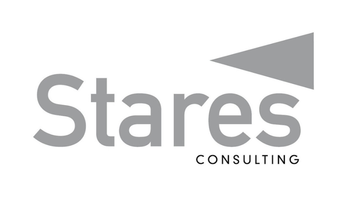 Stares Consulting black and white logo design