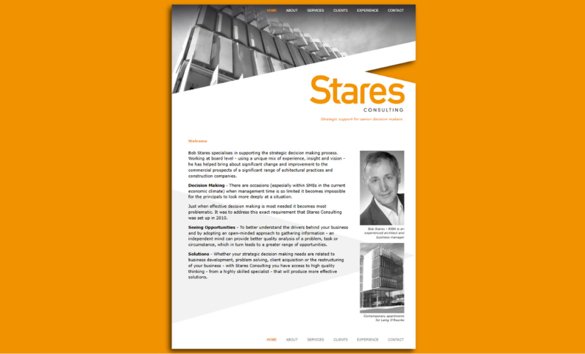 Stares Consulting logo design print use