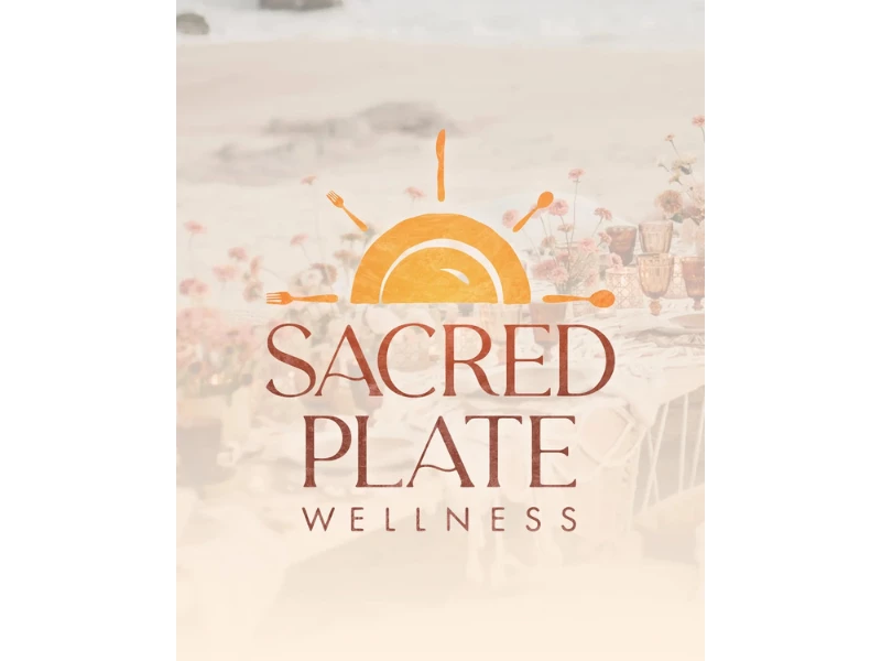 Sacred Plate Wellness logo design by Art Saavy