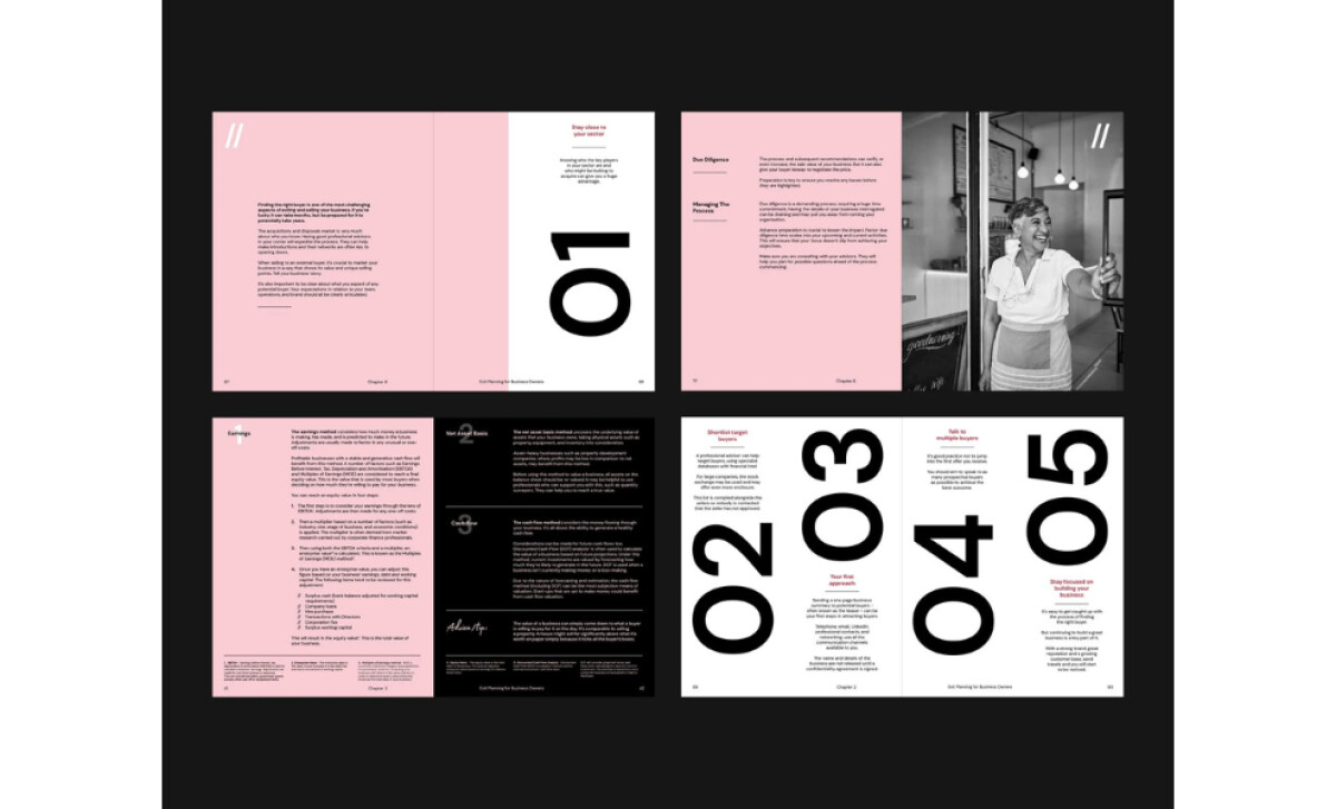 Haines Watts print design pink and black