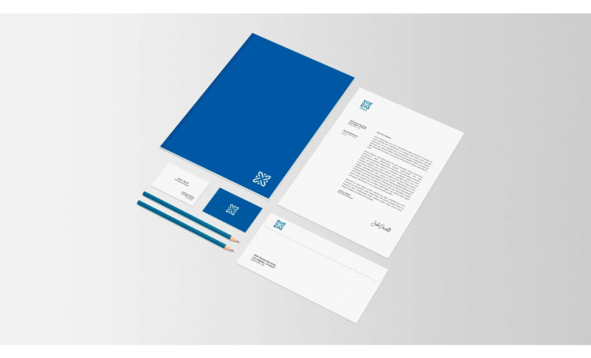 Gemex logo design on print