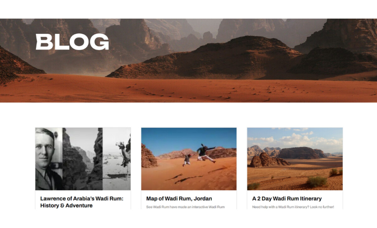 See Wadi Rum FAQ page