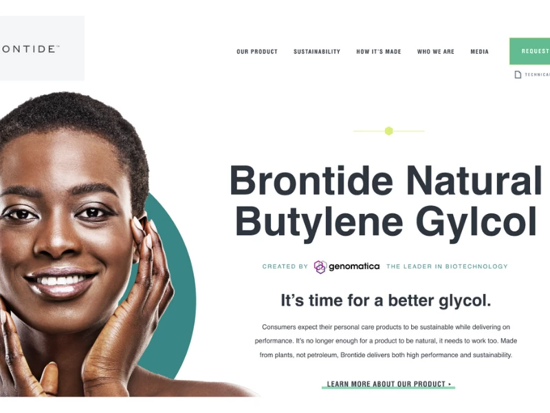 Brontide website design by Storm Brain