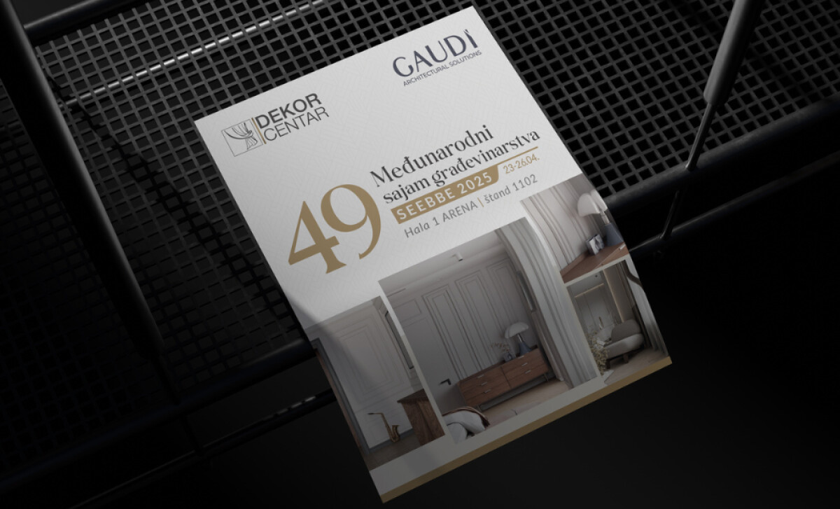 Dekor Centar promotional flyer by Micromedia.