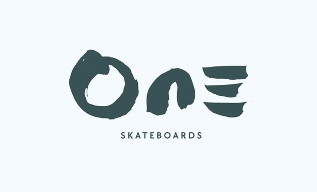 One Skateboards logo on a light background design by WillMWCreative.