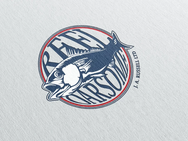 Reel Oarsome logo design by Kate Evans