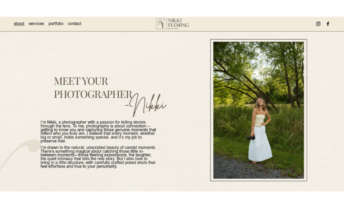 Nikki Flemming Photos about page