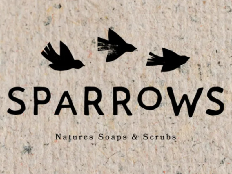 Sparrows logo design by Emma Hudson.
