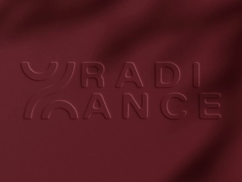 Radiance logo design by Studio Flowmo.