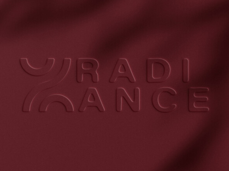 Radiance logo design by Studio Flowmo.