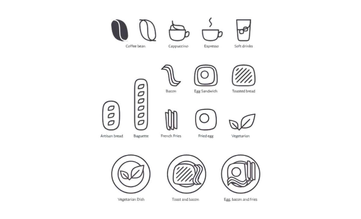 Le Boulanger logo icons