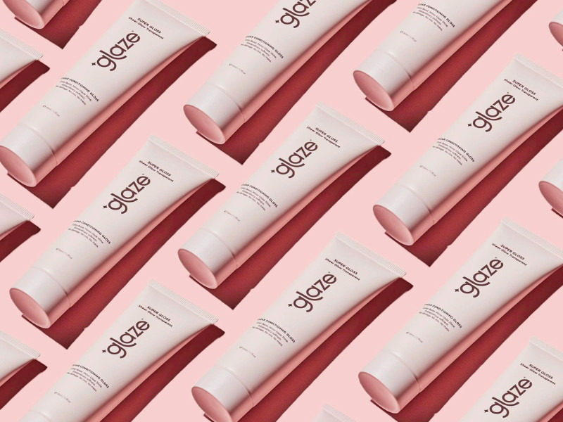Glaze packaging design by Poppy Calypso