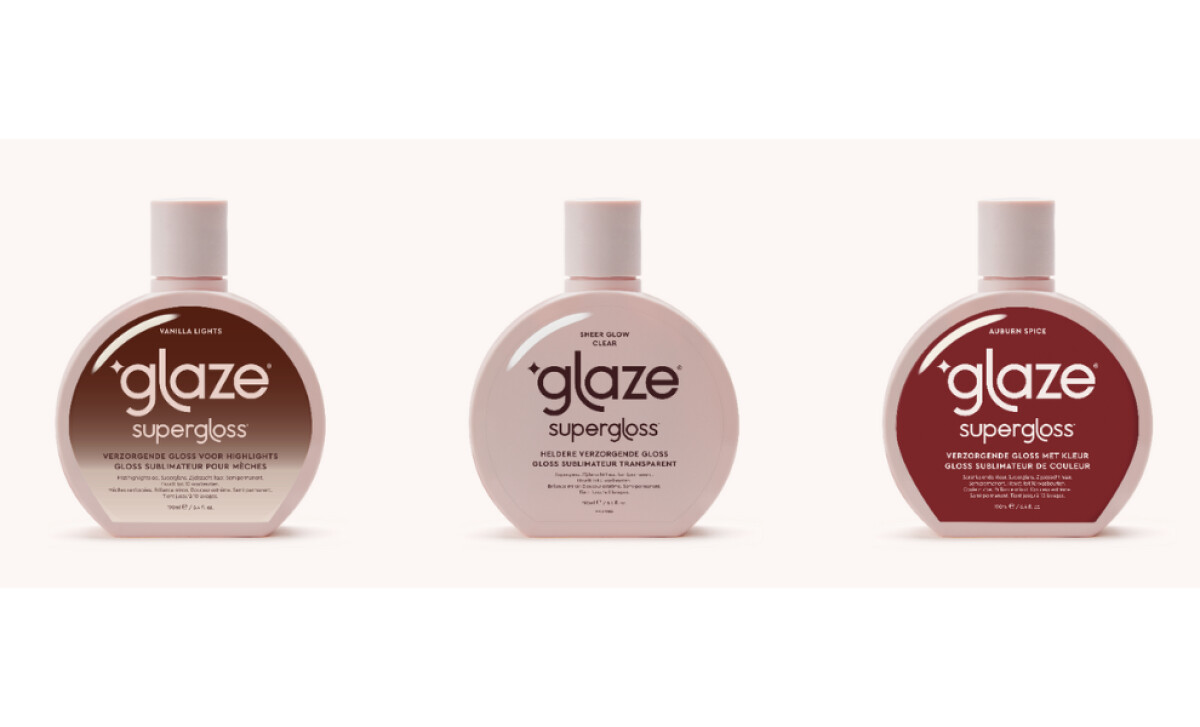 Glaze packaging design by Poppy Calypso